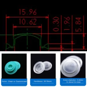 Professional silicone engineering team performing 3D CAD modeling and DFM review for custom LSR valve components.