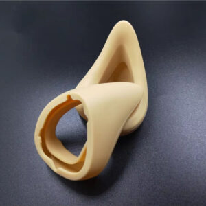 Custom heat-resistant silicone sleeve for beauty and massage devices.