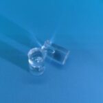 Custom transparent silicone optics for LED lighting and optical systems