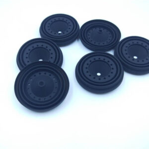 Silicone sealing gasket and waterproof ring for medical device applications.