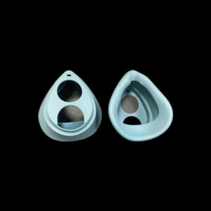 Soft silicone sealing component for 3200 respirator mask system.