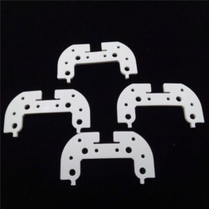 Custom silicone C-ring seal for industrial sealing applications.
