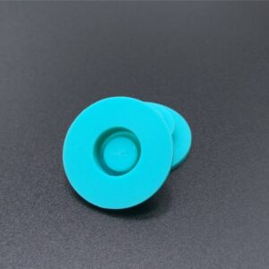 Durable silicone cross valve gasket for waterproof sealing systems.