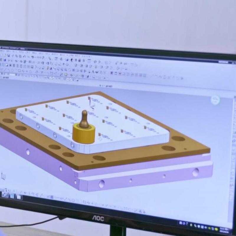 Silicone mold design and DFM review for custom molded component